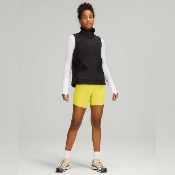 lululemon athletica Jackets & Blazers - Lululemon Fleece Insulated Vest in Black